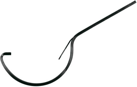 Dakgootbeugel Antraciet 100mm