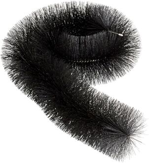 Dakgootborstel Zwart 100mm