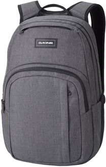 Dakine Campus M 25L carbon schooltas Grijs - H 47 x B 30 x D 18 cm