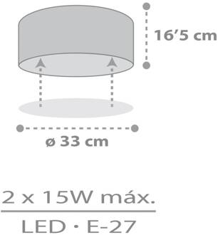 Dalber Star Light plafondlamp voor kinderen wit