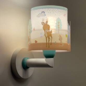 Dalber Wandlamp Loving Deer 15 X 20 X 24 Cm E27 Wit/groen