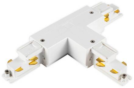 Dali T-connector, aarde buitenkant Link, wit wit (RAL 9016)