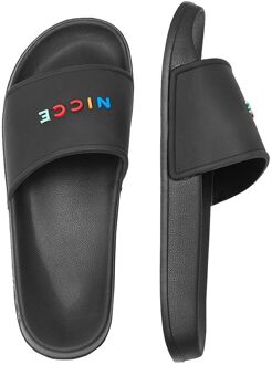 Dallas Heren Zwarte Sliders