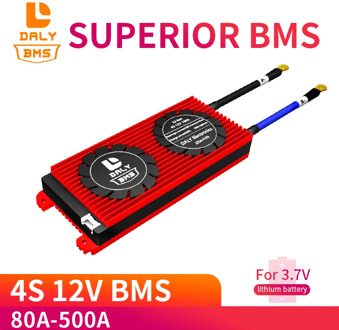 Daly 3.7V 4S 12V 80A 100A 150A 200A 300A 500A Li ion Lithium Battery 18650 Board PCB BMS 14.8V Cell Charging Protecting Module
