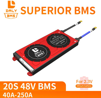 Daly BMS 20S 48V 40A 60A 80A 250A 18650 lto Lithium Battery Protection Equalizer Board With balancer Balance Function LTO Module