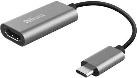 Dalyx USB-C naar HDMI Adapter USB Hub Grijs