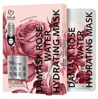 Damask Rose Water Hydrating Mask 4 pcs