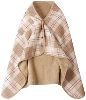 Dame Multifunctionele Doublelayer Tartan Plaid Deken Sjaal Wrap Shawl Winter Warm Vrouwen Foulard Femme Sjaals Wraps YL5