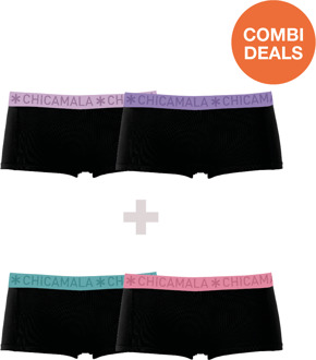 Dames 2+2-pack Boxershorts