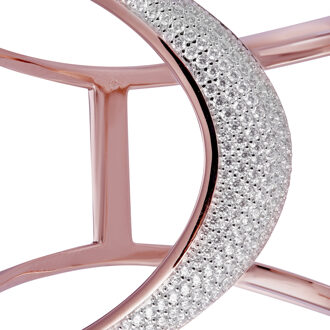 Dames 925 Sterling Zilveren Armband - Roze ZA-7407 Rosé - One Size