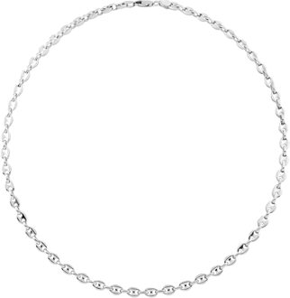 Dames 925 Sterling Zilveren Halsketting - Zilver ZK-2565