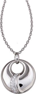 Dames 925 Sterling Zilveren Hanger met Ketting - Zilver ZH-4484