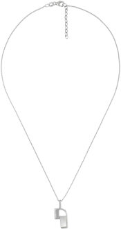 Dames 925 Sterling Zilveren Ketting met Hanger - Zilver ZH-4302