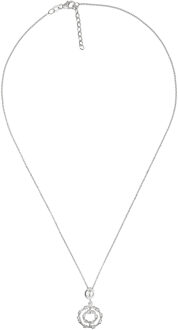 Dames 925 Sterling Zilveren Ketting met Hanger - Zilver ZH-4304
