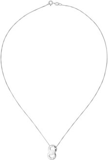 Dames 925 Sterling Zilveren Ketting met Hanger - Zilver ZH-4366