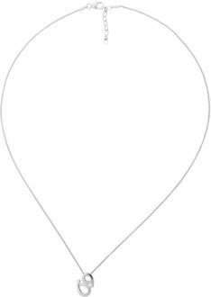 Dames 925 Sterling Zilveren Ketting met Hanger - Zilver ZH-4382