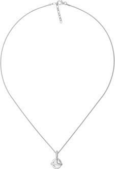 Dames 925 Sterling Zilveren Ketting met Hanger - Zilver ZH-4385