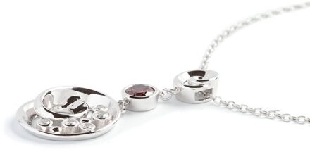 Dames 925 Sterling Zilveren Ketting met Hanger - Zilver ZH-4493