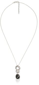 Dames 925 Sterling Zilveren Ketting met Hanger - Zilver ZH-4538