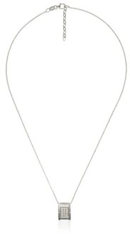 Dames 925 Sterling Zilveren Ketting met Hanger - Zilver ZH-4559