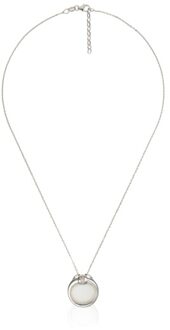 Dames 925 Sterling Zilveren Ketting met Hanger - Zilver ZH-4561