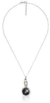 Dames 925 Sterling Zilveren Ketting met Hanger - Zilver ZH-4565