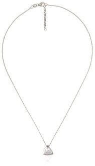 Dames 925 Sterling Zilveren Ketting met Hanger - Zilver ZH-4566