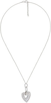 Dames 925 Sterling Zilveren Ketting met Hanger - Zilver zh-4589