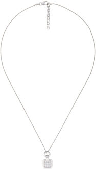 Dames 925 Sterling Zilveren Ketting met Hanger - Zilver ZH-4599