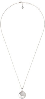 Dames 925 Sterling Zilveren Ketting met Hanger - Zilver ZH-4604