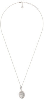 Dames 925 Sterling Zilveren Ketting met Hanger - Zilver ZH-4606