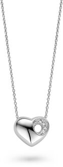 Dames 925 Sterling Zilveren Ketting met Hanger - Zilver ZH-4667