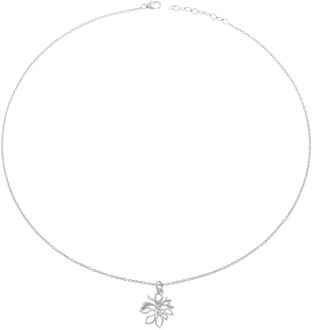 Dames 925 Sterling Zilveren Ketting met Hanger - Zilver ZH-6027