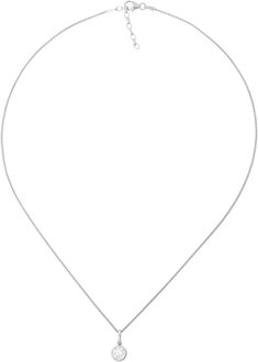 Dames 925 Sterling Zilveren Ketting met Hanger - Zilver ZH-7011