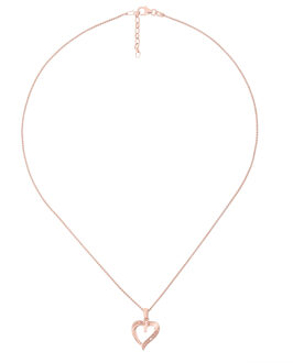 Dames 925 Sterling Zilveren Ketting met Hanger - Zilver ZH-7020