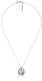 Dames 925 Sterling Zilveren Ketting met Hanger - Zilveren ZH-4557 - One Size