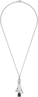 Dames 925 Sterling Zilveren Ketting - Zilver ZH-4548 - One Size
