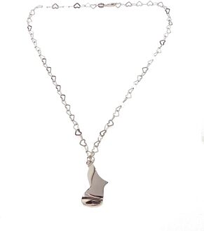 Dames 925 Sterling Zilveren Ketting - Zilver ZK-2576