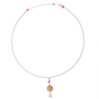 Dames 925 Sterling Zilveren Ketting - Zilver ZK-2586