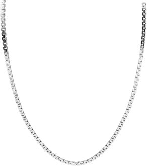 Dames 925 Sterling Zilveren Ketting - Zilver ZK-2621 - One Size