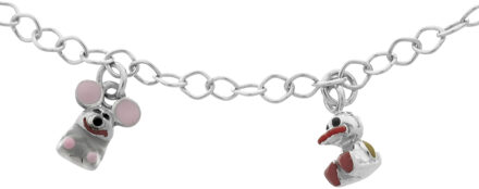 Dames 925 Sterling Zilveren Ketting - Zilver ZK-2718