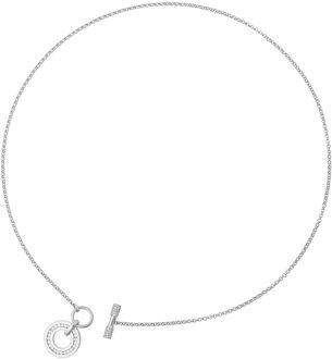 Dames 925 Sterling Zilveren Ketting - Zilver ZK-2781 - One Size