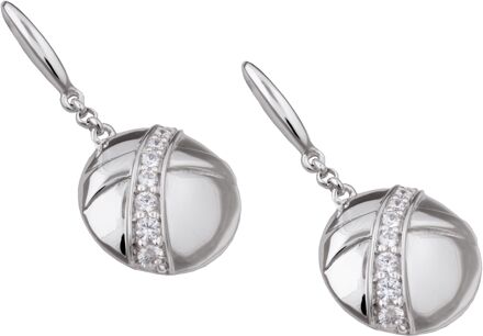 Dames 925 Sterling Zilveren Oorbellen - Zilver ZO-5856 - One Size