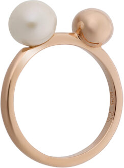 Dames 925 Sterling Zilveren Ring - Roze zr-7373/RG Rosé - K