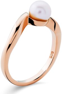 Dames 925 Sterling Zilveren Ring - Roze ZR-7507/RG Rosé - O 1/2