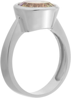 Dames 925 Sterling Zilveren Ring - Zilver CC-48 - Q