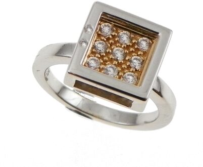 Dames 925 Sterling Zilveren Ring - Zilver ZR-3366