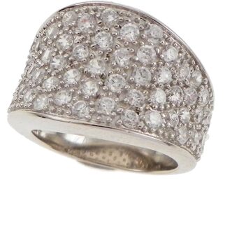 Dames 925 Sterling Zilveren Ring - Zilver ZR-3490