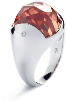 Dames 925 Sterling Zilveren Ring - Zilver ZR-3660 - N