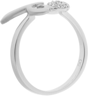 Dames 925 Sterling Zilveren Ring - Zilver ZR-7088